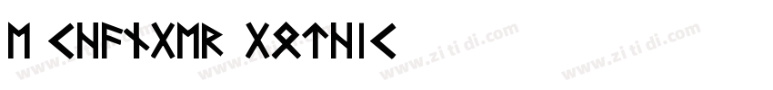 Exchanger Gothic字体转换
